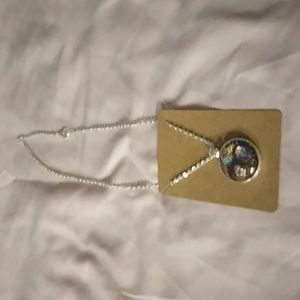 Homemade glass bracelet